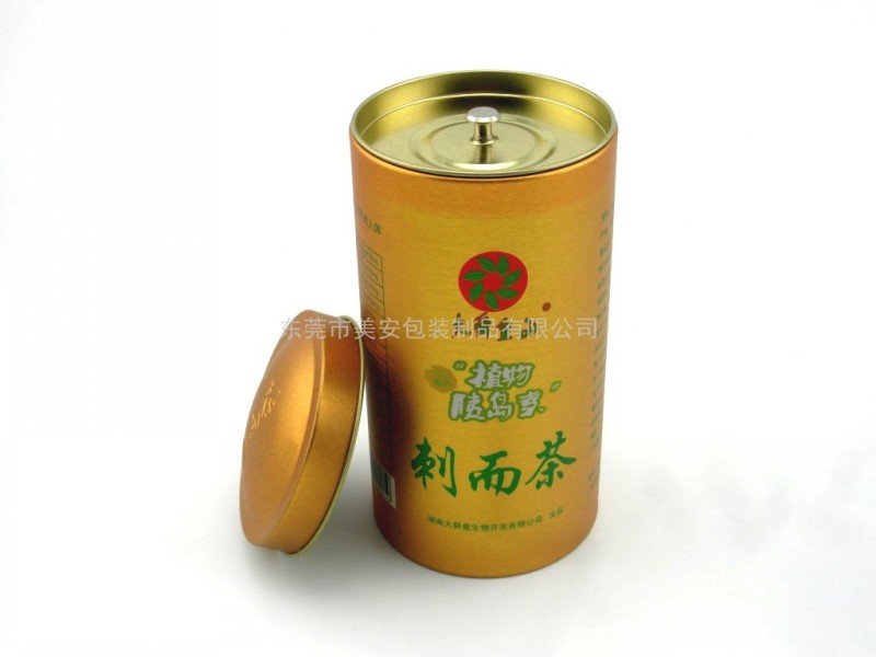 含内盖茶叶铁罐